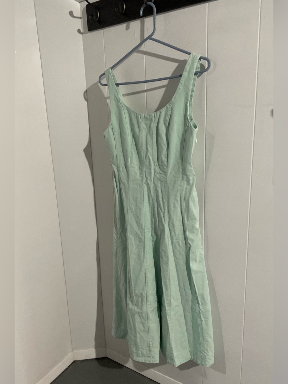 a new day Mint Green Sleeveless Midi Dress